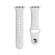 Evelatus Siksniņa Evelatus Universal Apple Watch 42/44/45mm Silicone Loop (S/M 110mm) White