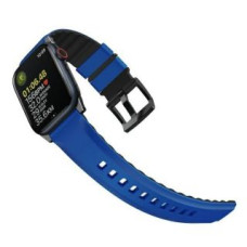 Uniq Viedpulksteni UNIQ  Uniq Linus Airosoft Silicone Strap for Apple Watch 1/2/3/4/5/6/7/8/SE/SE2/Ultra 42/44/45/49mm - Blue