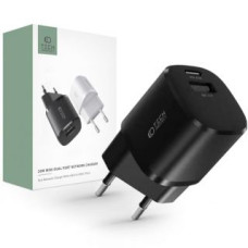 Tech-Protect Adapteris Tech-Protect  Tech-Protect C20W mini USB-C PD 20W / USB-A QC 3.0 network charger - black