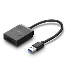 Ugreen Parveidotājs Ugreen  Ugreen SD / micro SD card reader to USB 3.0 black (20250)