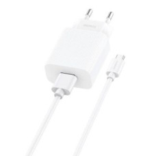 Foneng Adapteris Foneng  Fast charger Foneng EU28, 1xUSB, QC 3.0 + Cable USB Micro