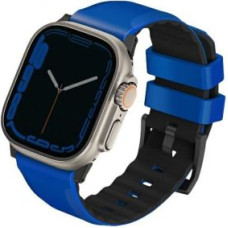 Uniq Viedpulksteni UNIQ  Uniq Linus Airosoft Silicone Strap for Apple Watch 1/2/3/4/5/6/7/8/SE/SE2/Ultra 42/44/45/49mm - Blue