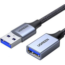 Ugreen Kabelis Ugreen  Ugreen extension cord adapter cable USB (male) - USB (female) 3.0 5Gb/s 2m gray (US115)