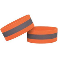 Hurtel Cits mobilo telefonu aksesuārs Hurtel  Reflective armband bicycle running velcro 4cm orange