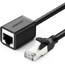 Ugreen Kabelis Ugreen  Ugreen Extension Network Cable Internet Ethernet Patchcord RJ45 F/UTP Cat. 6 1000Mbps 0.5m Black (NW112)