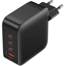 Vention Adapteris Vention  Wall charger, Vention, FEIB0-EU,  3xUSB-C, USB- A, 140W/140W/30W/18W, GaN (czarna)