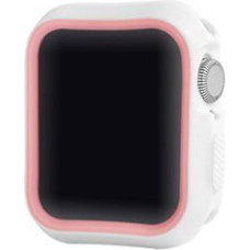 Devia Viedpulksteni Devia  Dazzle Series protective case (44mm) for Apple Watch white pink