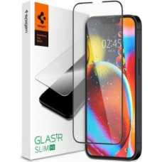 Spigen Aizsargstikls Spigen  Spigen Glass FC iPhone 13/13 Pro/14 szkło hartowane czarna ramka AGL03392