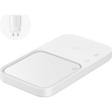 Samsung Adapteris Samsung  Samsung Wireless Charger Duo EP-P5400TWEGEU inductive charger 15W - white + mains charger + cable