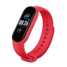 Iwear Fitnesa aproce iWear  SM6 Smart Bracelet - Fitness Tracker IP67 with HR&Blood pressure / Social / Sleep monitor Red