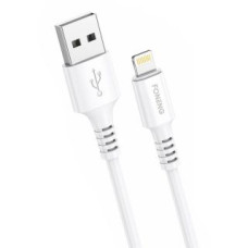 Foneng Kabelis Foneng  Cable USB to Lightning Foneng, x85 iPhone 3A Quick Charge, 1m (white)