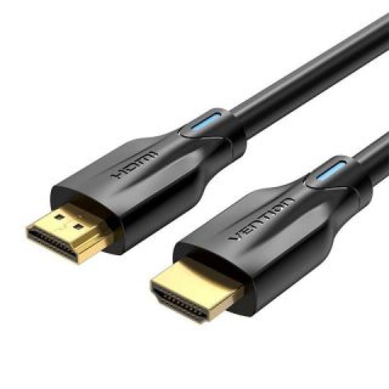 Vention Parveidotājs Vention  HDMI 2.1 Cable Vention AANBG, 8K 60Hz/ 4K 120Hz, 1,5m (black)