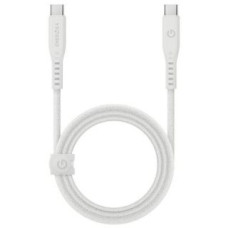 Energea Kabelis ENERGEA  ENERGEA kabel Flow USB-C - USB-C 1.5m biały/white 240W 5A PD Fast Charge