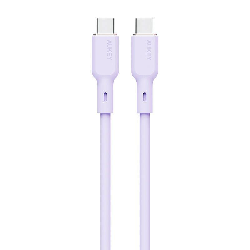 Aukey Kabelis Aukey  USB-C to USB-C Cable Aukey CB-SCC102, 100W, 1.8m (lavender)