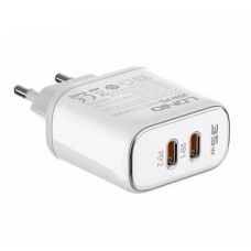 Ldnio Adapteris LDNIO  Wall charger LDNIO A2528M 2USB-C for Apple + USB-C - Lightning Cable