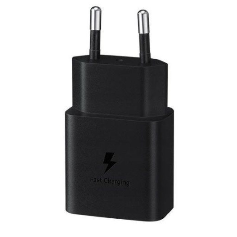 Samsung Adapteris Samsung - EP-T1510NBE Samsung USB-C 15W Travel Charger Black