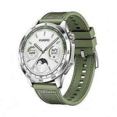 Huawei Viedpulksteni Huawei  GT 4 Smart watch GPS (satellite) AMOLED 46mm Waterproof Green Woven