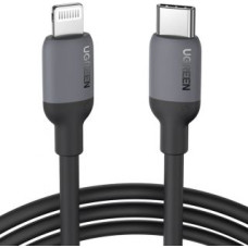 Ugreen Kabelis Ugreen  Ugreen US387 Lightning - USB-C MFI PD cable 20W 480Mb/s 1m - black