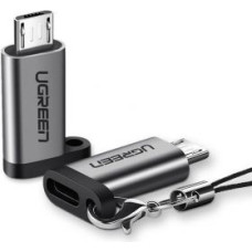 Ugreen Parveidotājs Ugreen  USB-C Female to Micro USB Male Adapter Grey