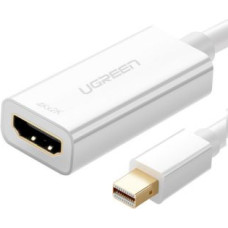 Ugreen Kabelis Ugreen  Ugreen adapter cable FHD (1080p) HDMI (female) - Mini DisplayPort (male - Thunderbolt 2.0) white (MD112 10460)