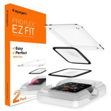 Spigen Aizsargstikls Spigen  Spigen PROFLEX ”EZ FIT” HYBRID GLASS Apple Watch 4/5/6/SE (44MM)