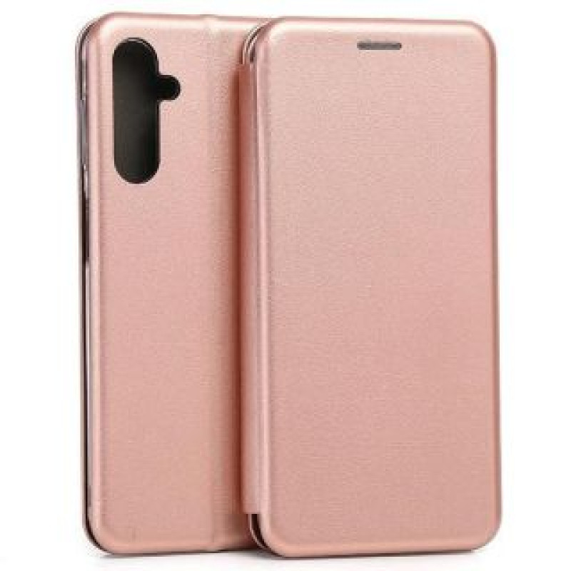 Beline Atveramie maciņi Beline  Beline Etui Book Magnetic Samsung M34 5G M346 różowo-złoty/rosegold