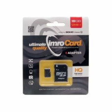 Imro Atmiņas kartes Imro  Karta pamięci microSD 16GB Imro+ adp 10C