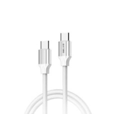 Beline Adapteris Beline  Beline Kabel 65W USB-C/USB-C 1m           biały/white BLNCWC03