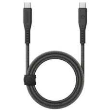 Energea Kabelis ENERGEA  ENERGEA kabel Flow USB-C - USB-C 1.5m czarny/black 240W 5A PD Fast Charge