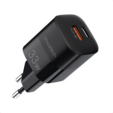 Choetech Kabelis Choetech  Choetech Fast USB Wall Charger USB Type C PD QC 33W black (PD5006)