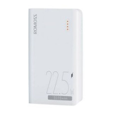 Romoss Ārējais akumulators Romoss  Powerbank Romoss SENSE4SF 10000mAh, 22.5W (white)