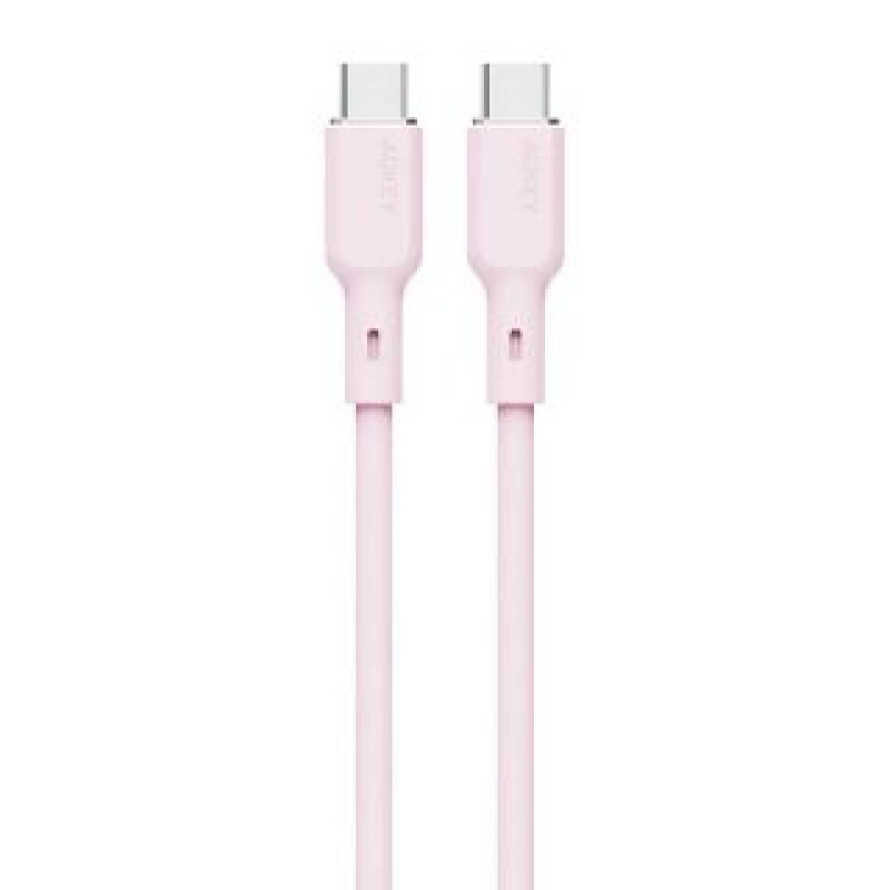 Aukey Kabelis Aukey  USB-C to USB-C Cable Aukey CB-SCC102, 100W, 1.8m (pink)