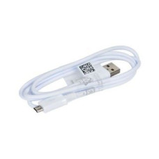 Samsung Kabelis Samsung - ECB-DU4EWE Samsung microUSB Data Cable 1.5m White (Bulk)