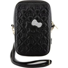 Hello Kitty Cits mobilo telefonu aksesuārs Hello Kitty  Hello Kitty Quilted Bows Strap bag - black