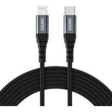 Choetech Kabelis Choetech  USB-C - Lightning Choetech IP0042 MFi cable 480Mb/s 3A 3m - black