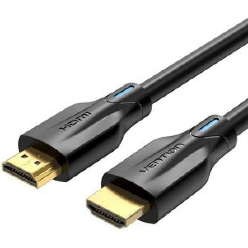 Vention Parveidotājs Vention  HDMI 2.1 Cable Vention AANBI, 8K 60Hz/ 4K 120Hz, 3m (black)