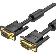 Vention Parveidotājs Vention  VGA(3+6) Cable with Ferrite Cores Vention DAEBI 3m, 1080P 60Hz (Black)