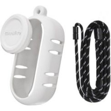 Sunnylife Cits mobilo telefonu aksesuārs Sunnylife  Lanyard + Silicone Cover Sunnylife for Insta360 GO3 / GOS (Heat Dissipation) G3S-BHT839-W