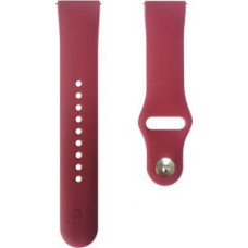 Evelatus Siksniņa Evelatus  20mm Silicone Loop Watch Straps (130mm M/L) Plum