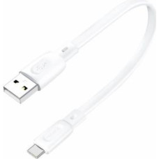 Foneng Kabelis Foneng  USB-A - USB-C cable Foneng X107 3A, 0.25m (white)