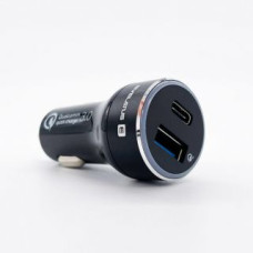 Evelatus Auto lādētāji Evelatus - Evelatus Quick Car Charger QCC03 Black