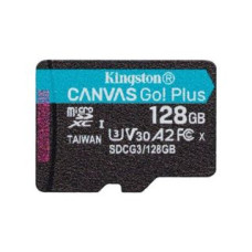 Kingsons Atmiņas kartes Kingsons  Memory card microSD 128GB Kingston Canvas Go Plus