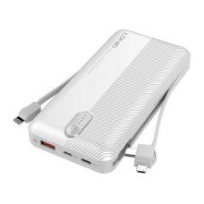 Ldnio Ārējais akumulators LDNIO  Powerbank LDNIO PL1013, 10000mAh + 3in1 cable (white)