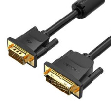 Vention Parveidotājs Vention  DVI (24+5) to VGA Cable Vention EACBG 1,5m, 1080P 60Hz (black)