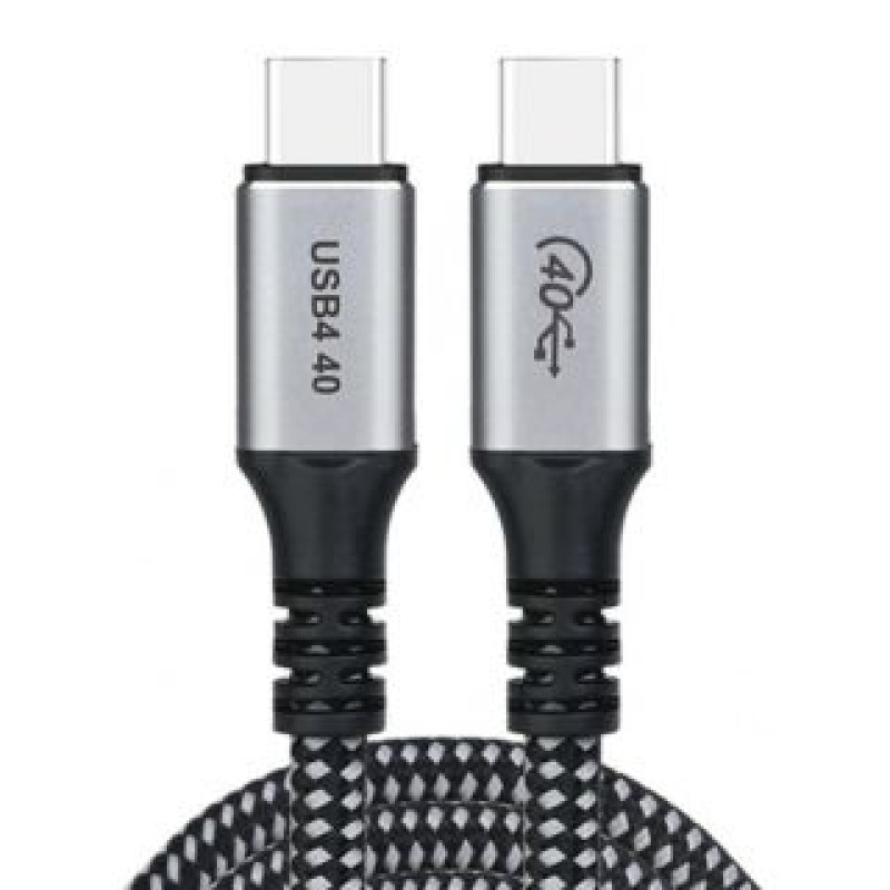 Choetech Kabelis Choetech  Choetech XCC-1040 USB-C - USB-C cable 240W 8K 60Hz 1.2m - black