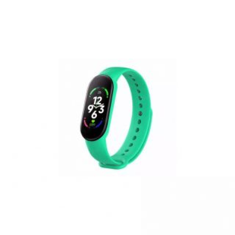 Iwear Fitnesa aproce iWear  SM6 Smart Bracelet - Fitness Tracker IP67 with HR&Blood pressure / Social / Sleep monitor Green