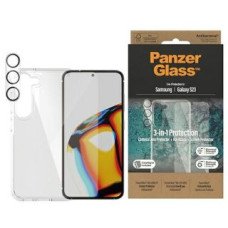 Panzer Glass Cits mobilo telefonu aksesuārs Panzer Glass  PanzerGlass Bundle 3in1 Transparent Case + Film + Camera Protector for Samsung Galaxy S23