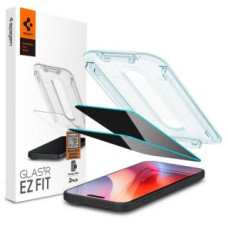 Spigen Aizsargstikls Spigen  Spigen Glas.tR EZ Fit Privacy Tempered Glass for iPhone 16 Pro - 2 pcs.