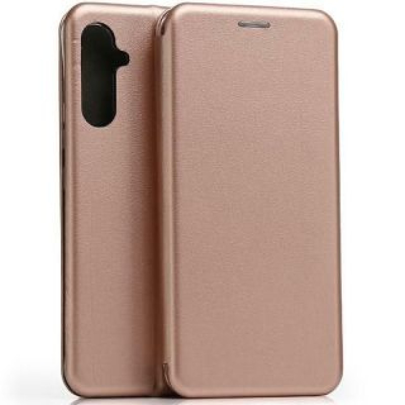 Beline Atveramie maciņi Beline  Beline Etui Book Magnetic Samsung A34 5G A346 różowo-złoty/rosegold