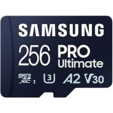 Samsung Atmiņas kartes Samsung  256GB PRO Ultimate microSD Card + Card Reader